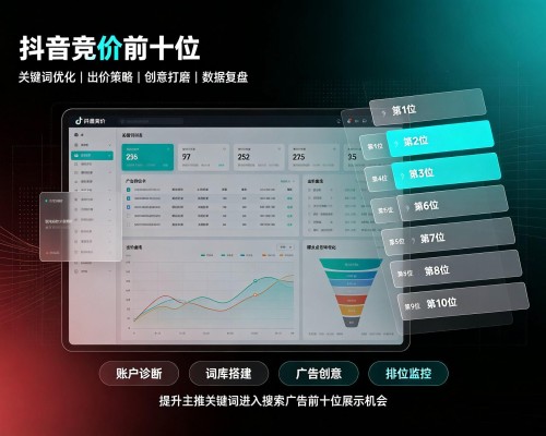 明水抖音搜索竞价